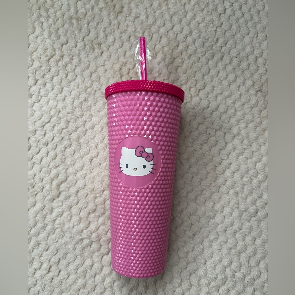 NWT Hello Kitty Studded Pink Tumbler